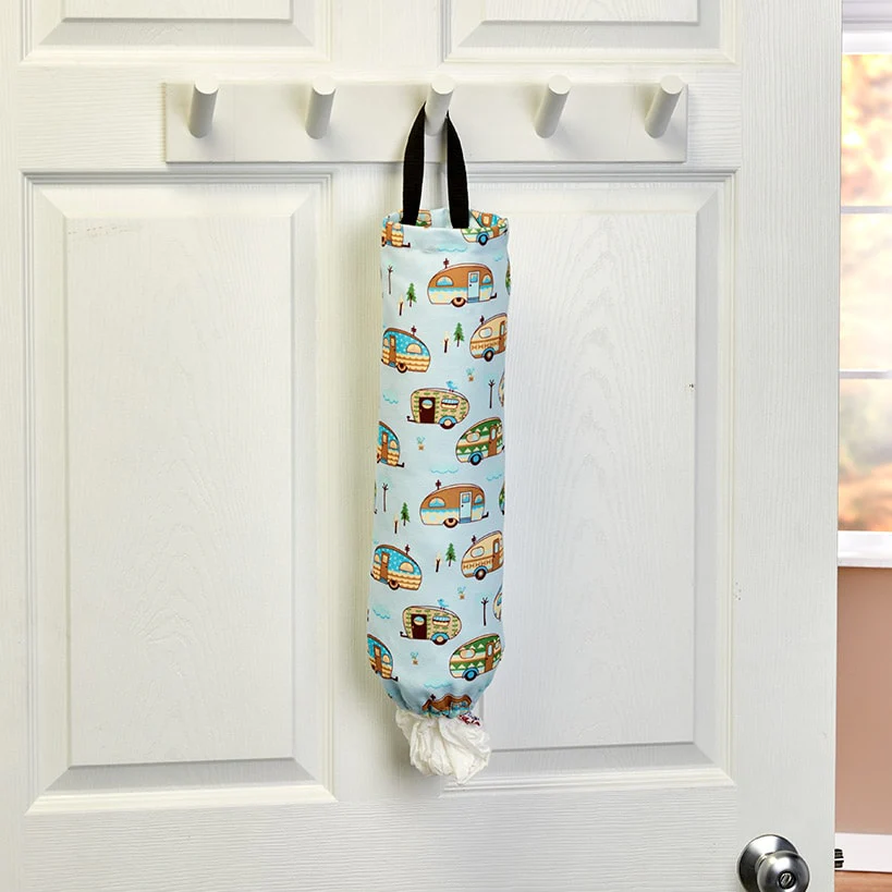 Decorative Grocery Plastic Bag Dispenser - Image 3