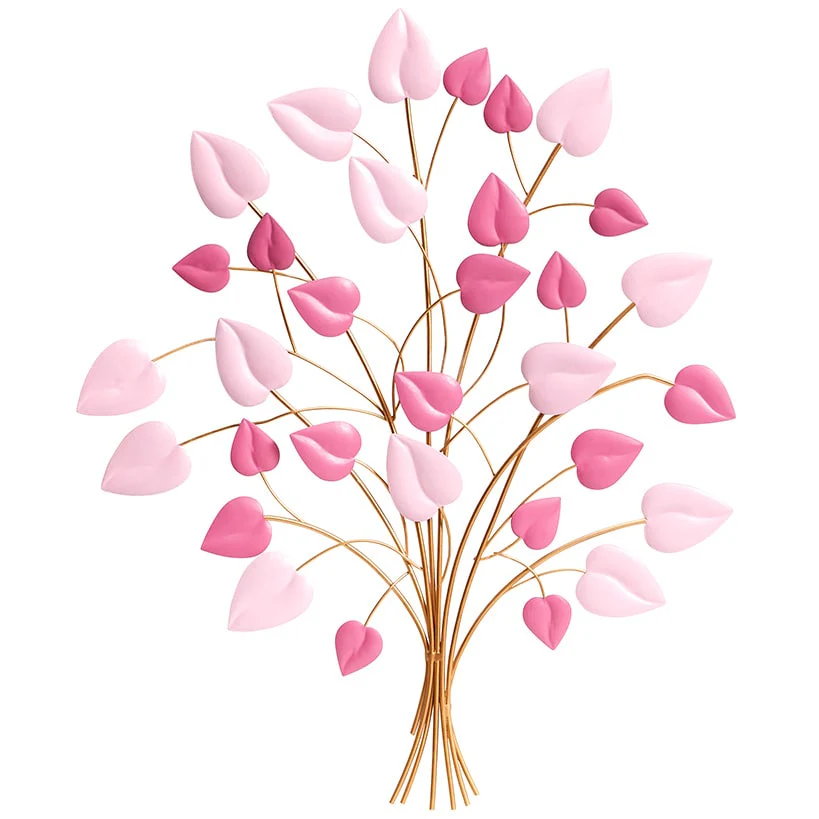 Decorative Metal Wall Tree Décor - Blue/Green, Copper, or Mauve - Image 7