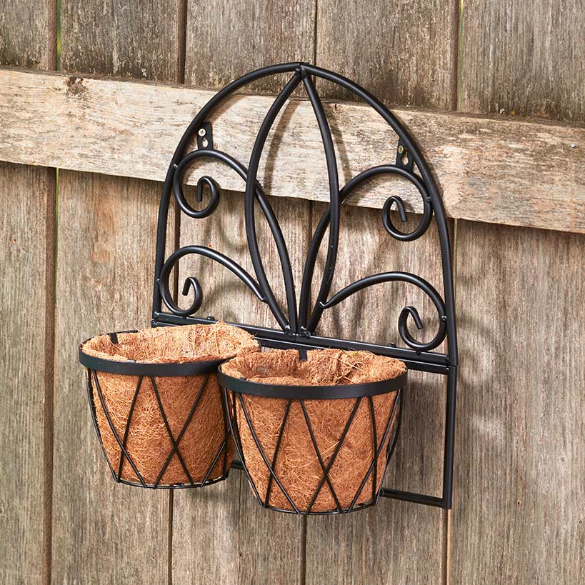 Decorative Wall Planters with Coir Liners - Image 4