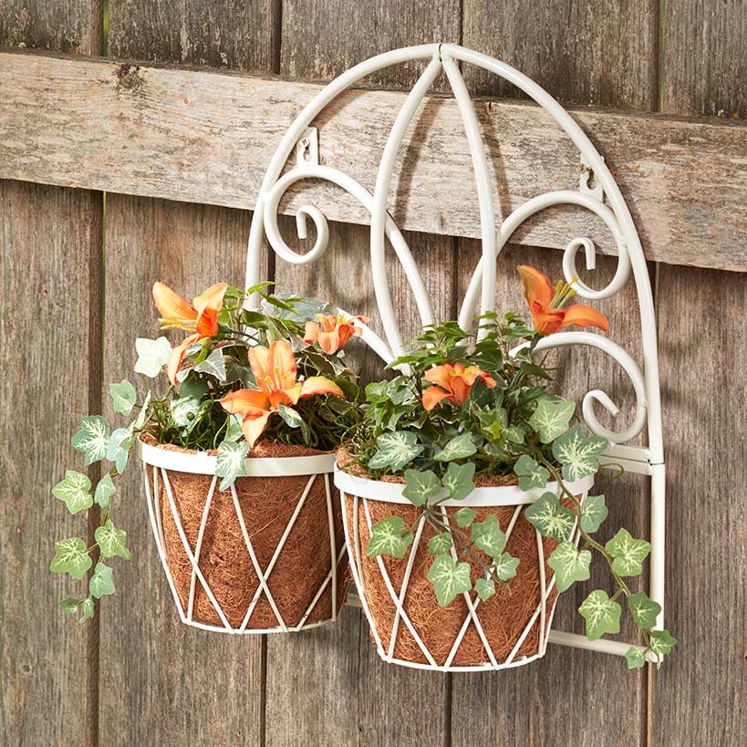 Decorative Wall Planters with Coir Liners - Image 6