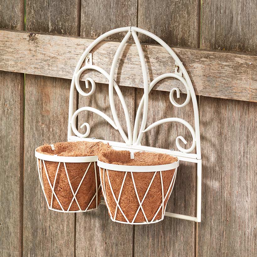 Decorative Wall Planters with Coir Liners - Image 7