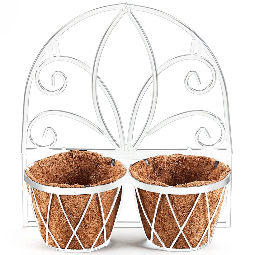 Decorative Wall Planters with Coir Liners - Image 9