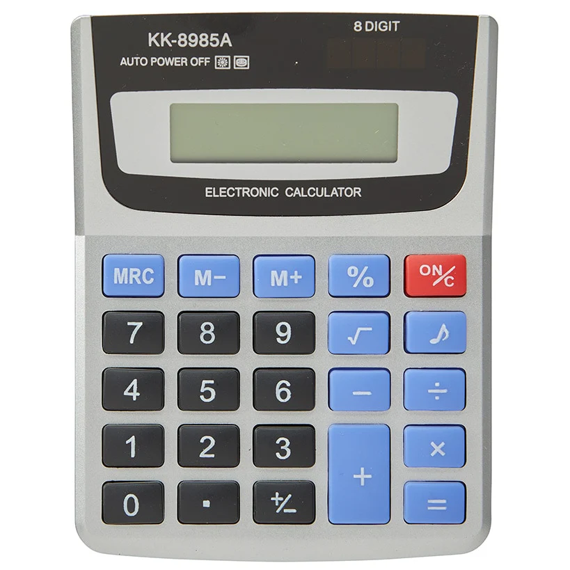 Desk Calculator 8 Digit with Sound Function - Image 2