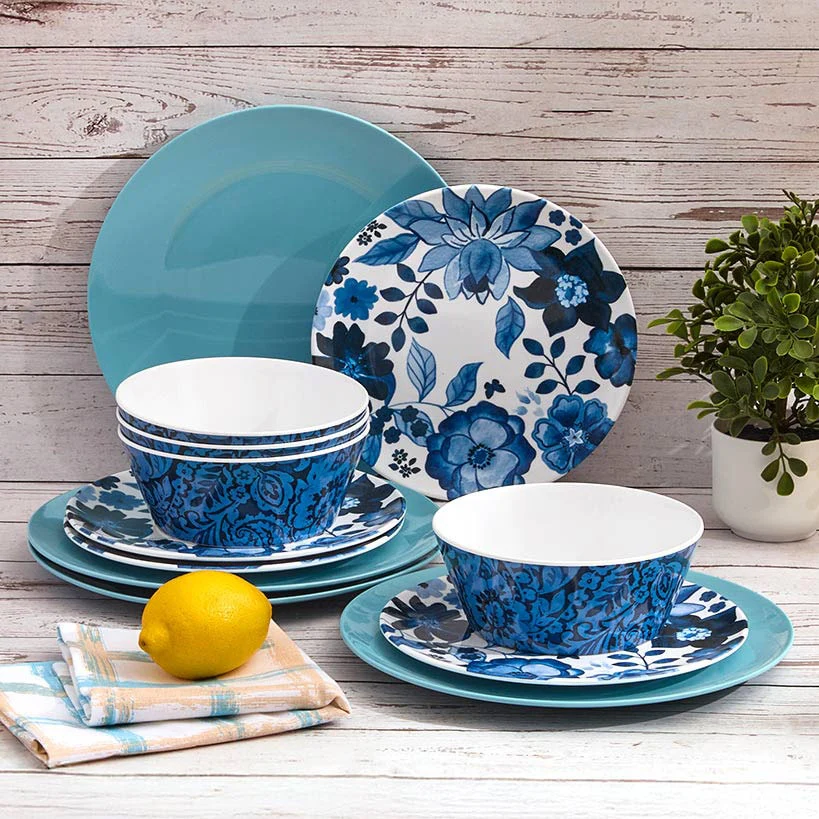 Dolly Parton Country Melamine Dinnerware Set - 12-Pc. - Image 5