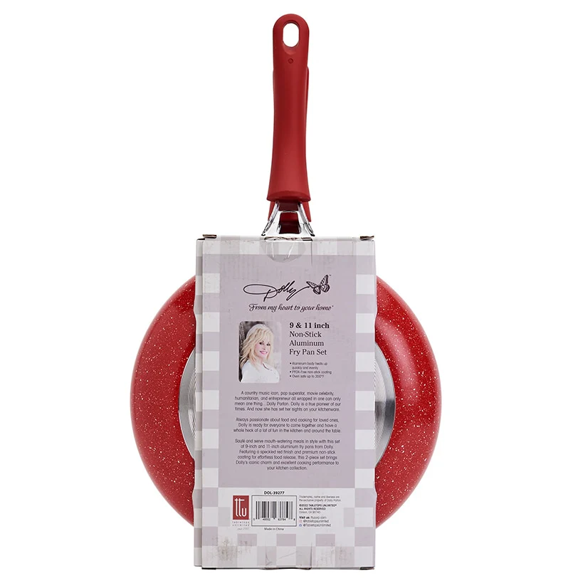 Dolly Parton Nonstick Speckled Pan Set - Image 2