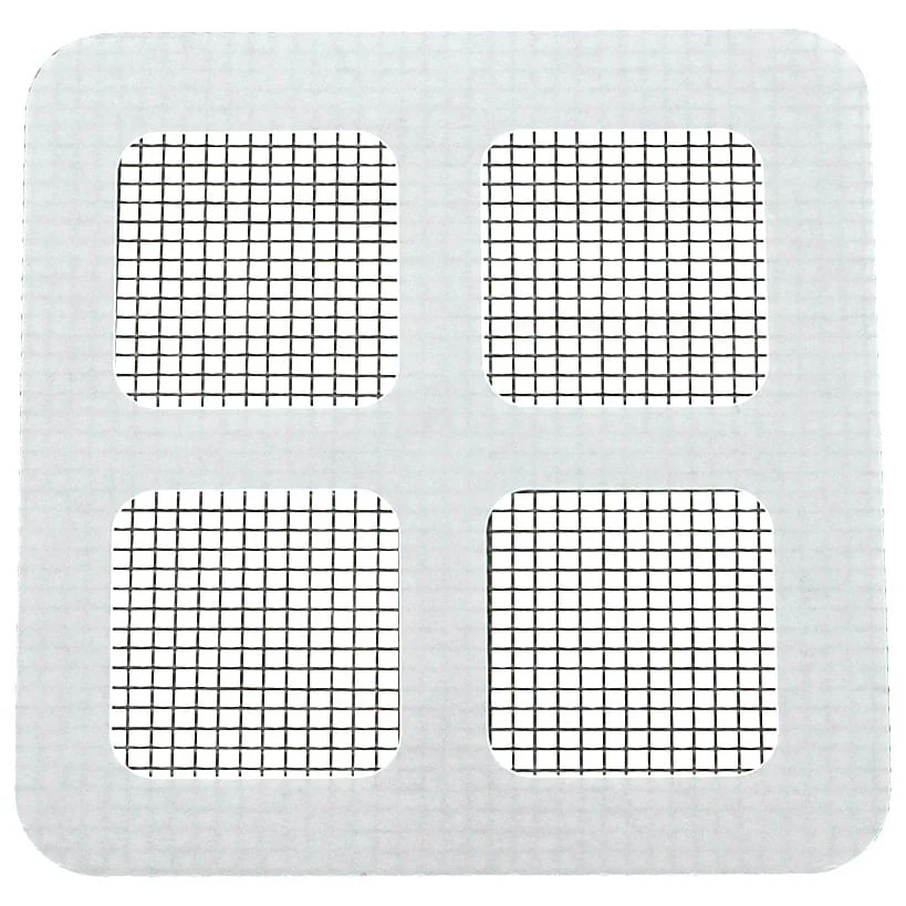 Drain Covers Disposable Adhesive Hair Catcher Round Square Set Of 25 - Image 2