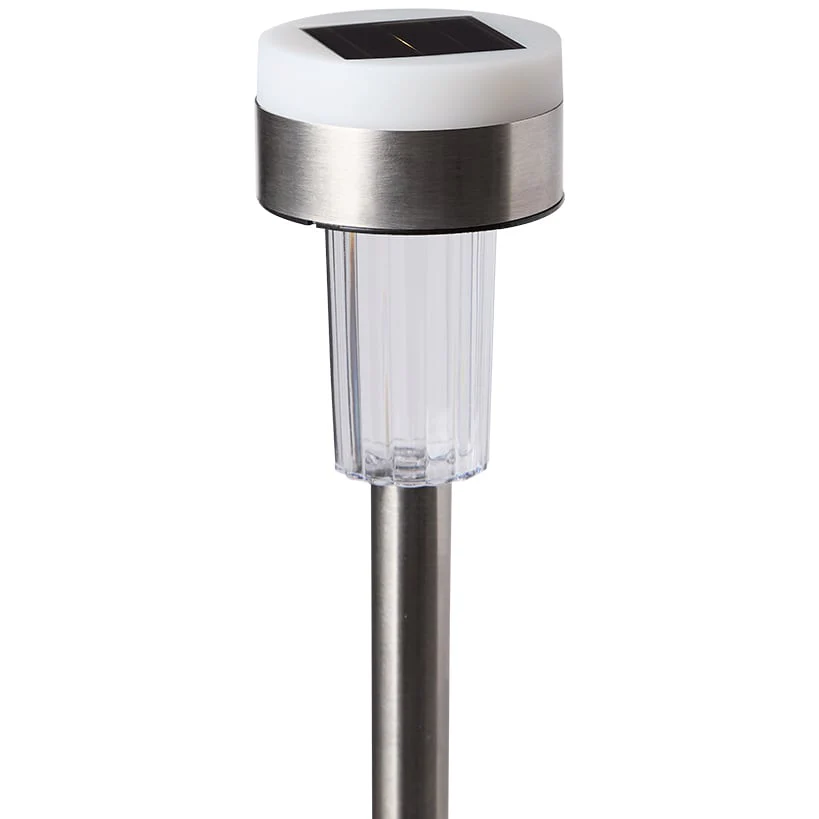 Dual-Lit Solar LED Garden Stakes - Set of 3 - Image 2