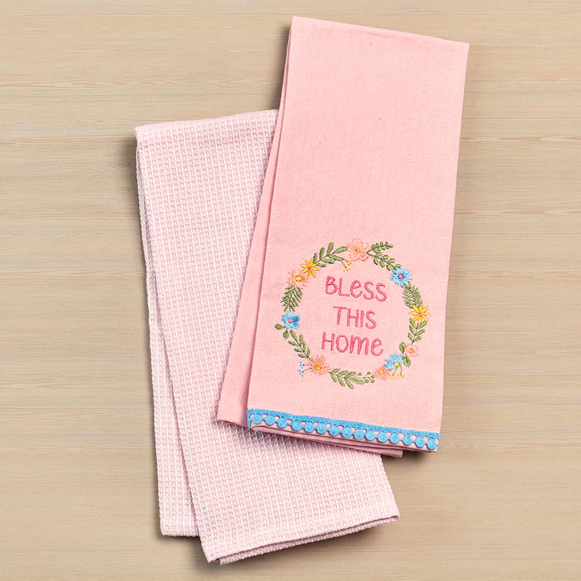 Easter Embroidered Religious Kitchen Towels, Set of 2 - Image 4
