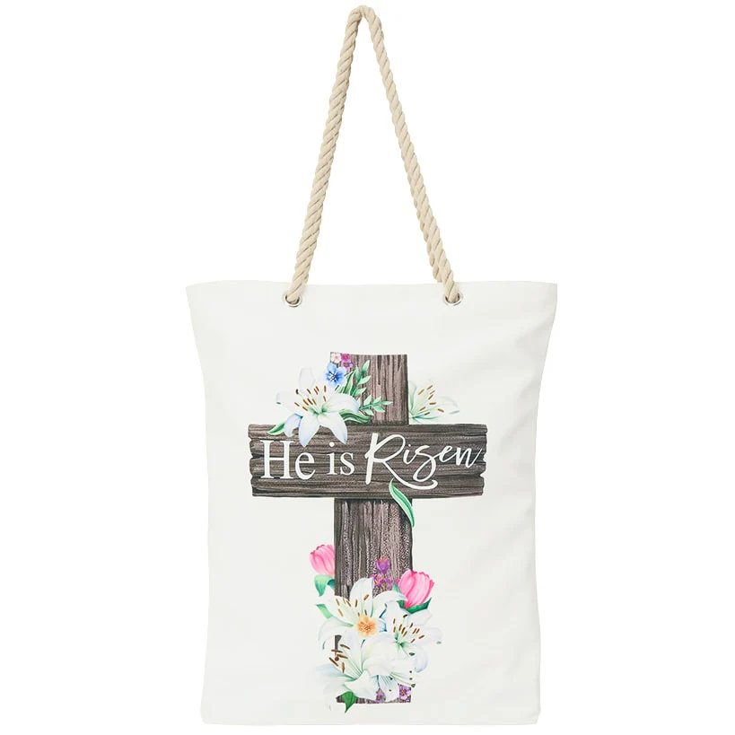 Easter He Is Risen Tote - Image 3