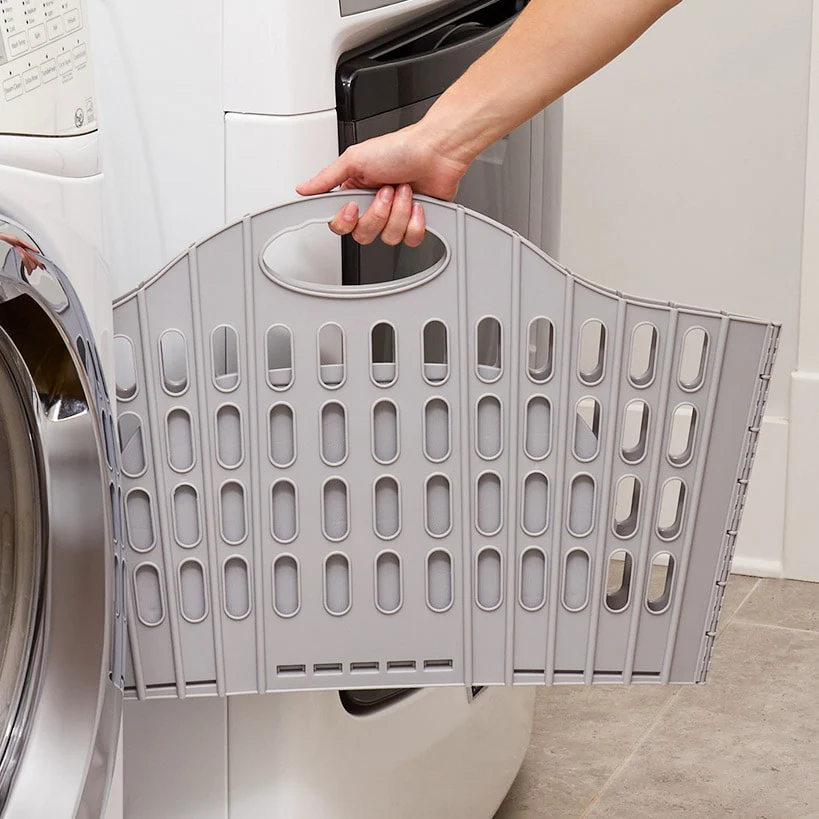 Easy Store Plastic Laundry Clothes Basket and Hamper - Image 3