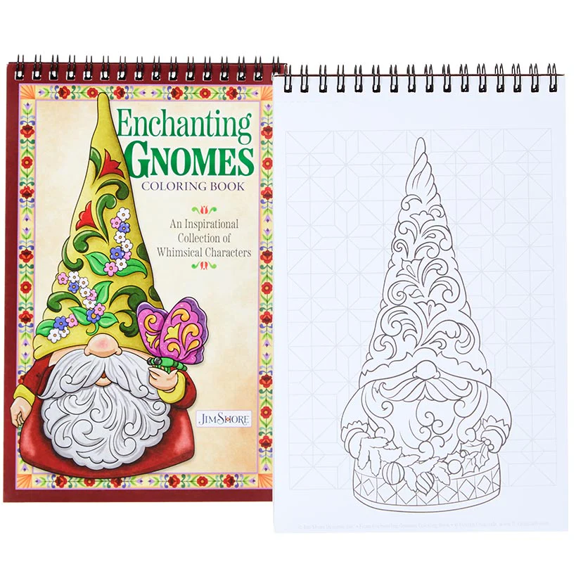Enchanting Gnomes Coloring Book - Image 3