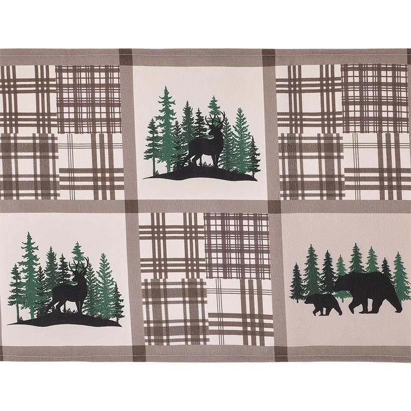 Enchanting Lodge Luxe Wilderness Table Runner - Image 4