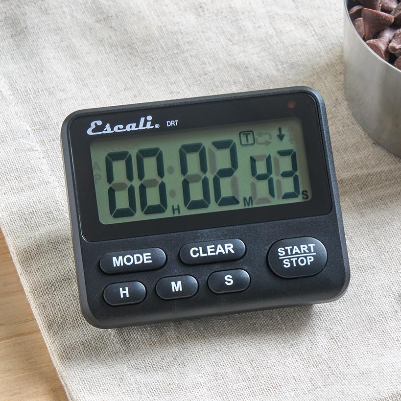 Escali Baking Tools - Deep Fry Thermometer, Compact Thermometer, Loud Timer - Image 5