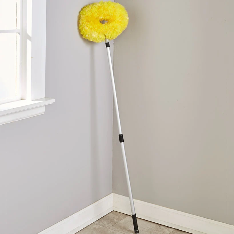 Extendable Ceiling Fan Duster Reach High Spots 36'' to 58'' Adjustable - Image 3