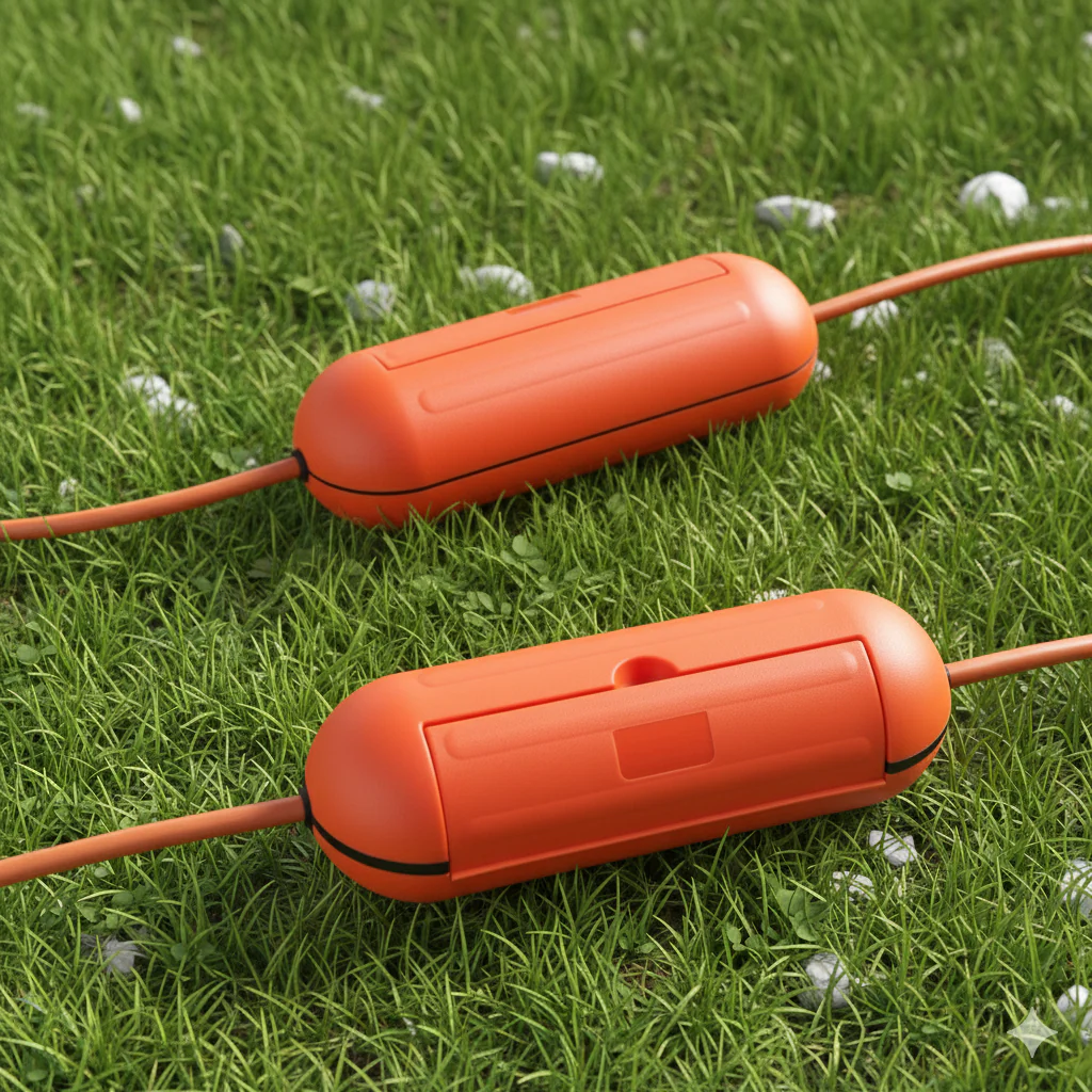 Extension Cord with Waterproof Safety Seal Connector Set of 2 - Image 2