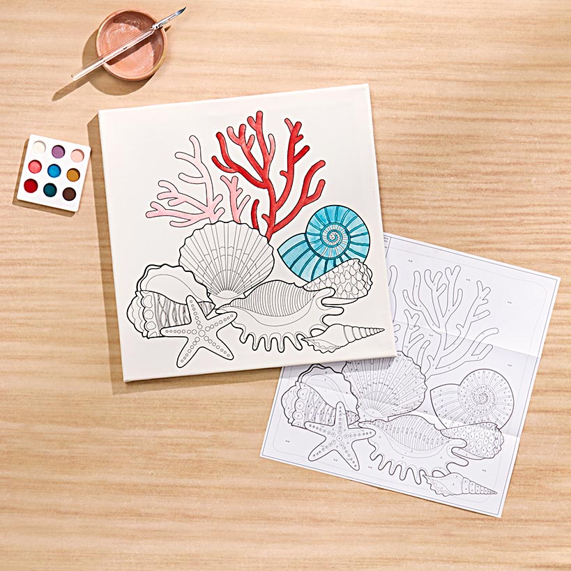 Faber-Castell Paint by Numbers Watercolor Gift Set - Image 4