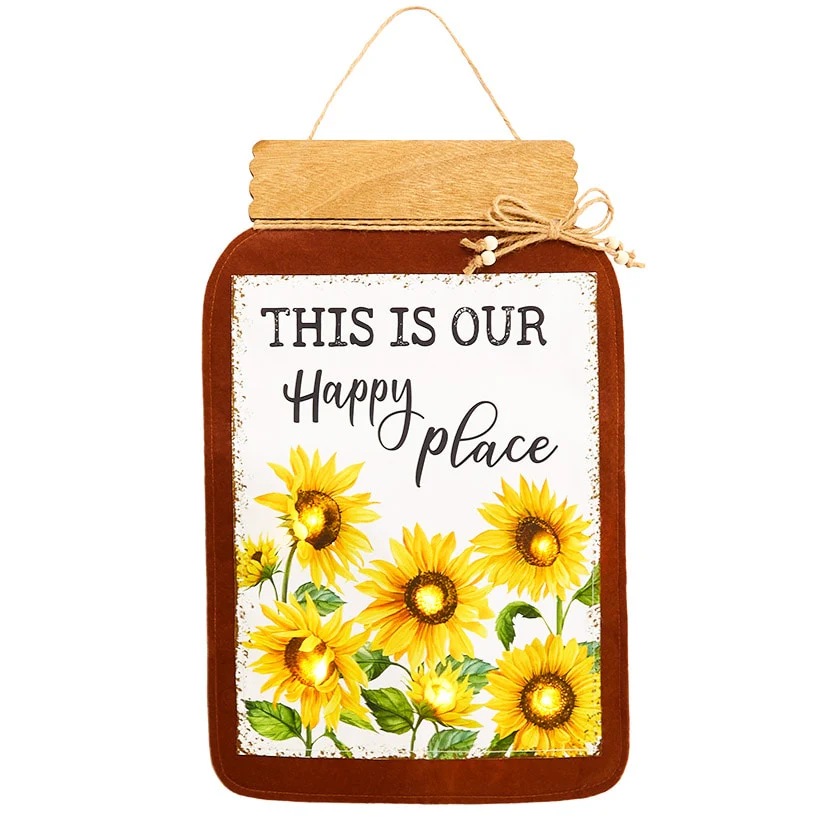 Fall Lighted Mason Jar Wall Hangings With Sentiment - Image 5