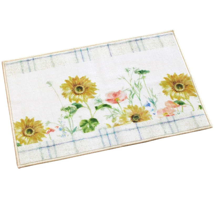 Farm Fresh Flowers Valance, Bath Rug or Shower Hooks Set of 12 - Image 5