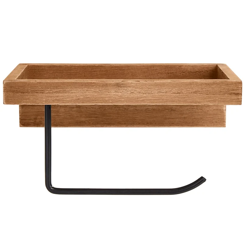 Farmhouse Bathroom Furniture Collection in Metal and Wood - Image 10