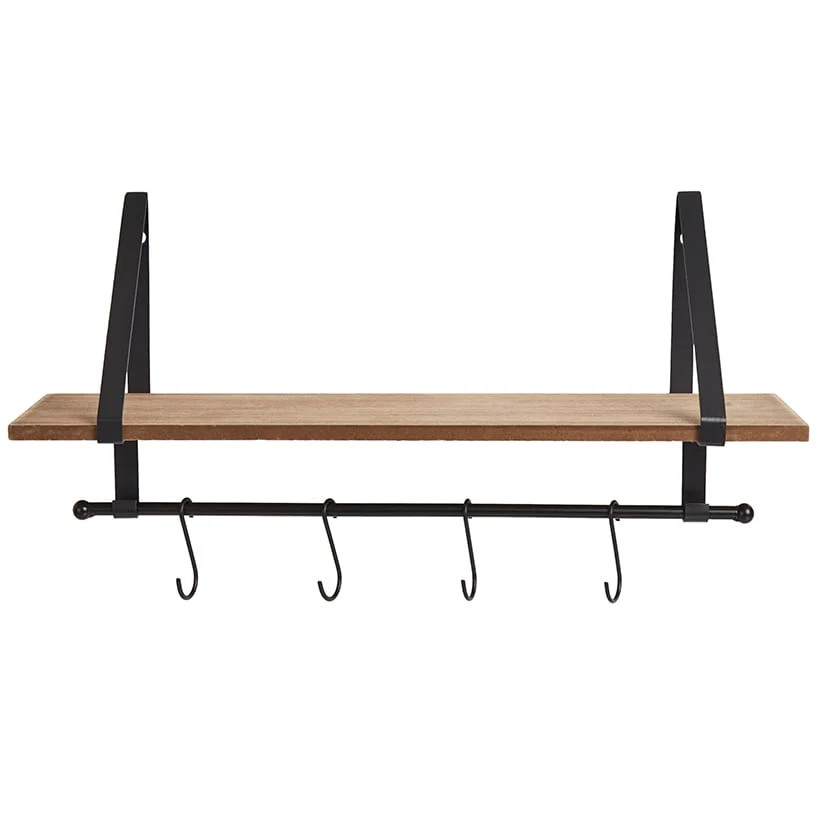 Farmhouse Bathroom Furniture Collection in Metal and Wood - Image 8
