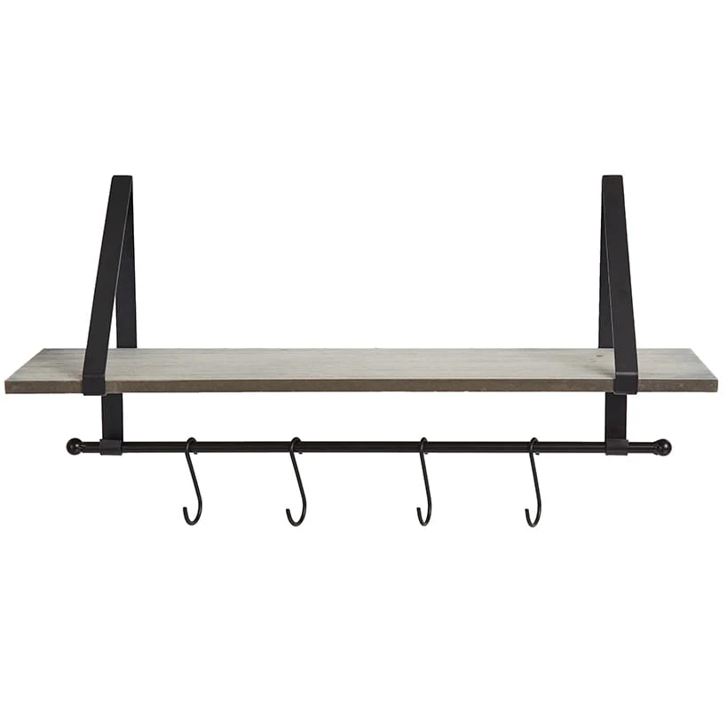 Farmhouse Bathroom Furniture Collection in Metal and Wood - Image 9