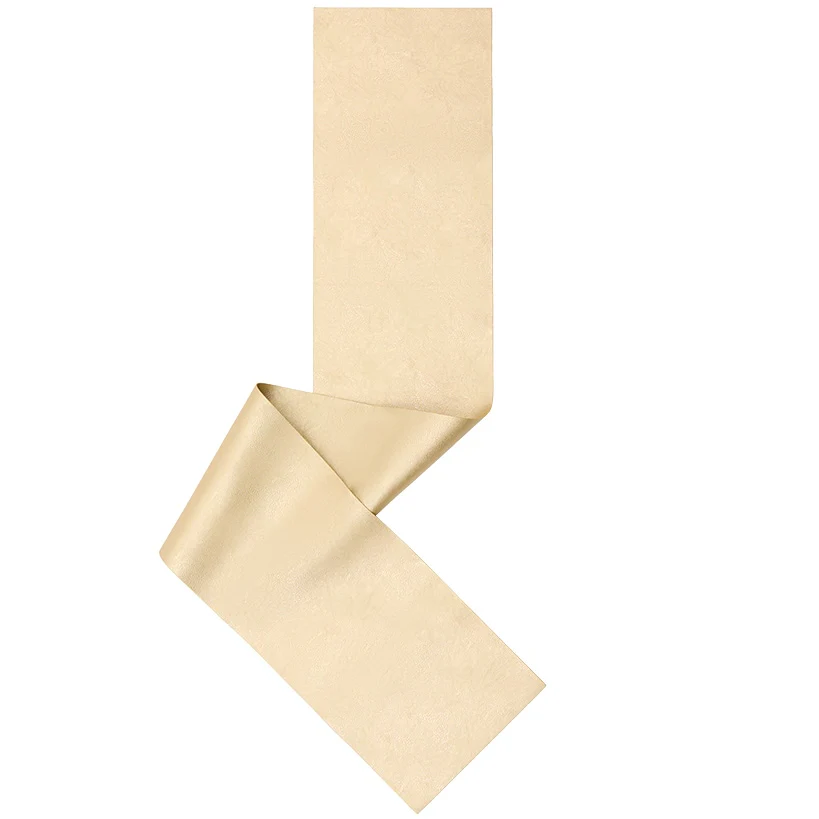 Faux Leather Runner, Black, Gold, or Silver - Image 2