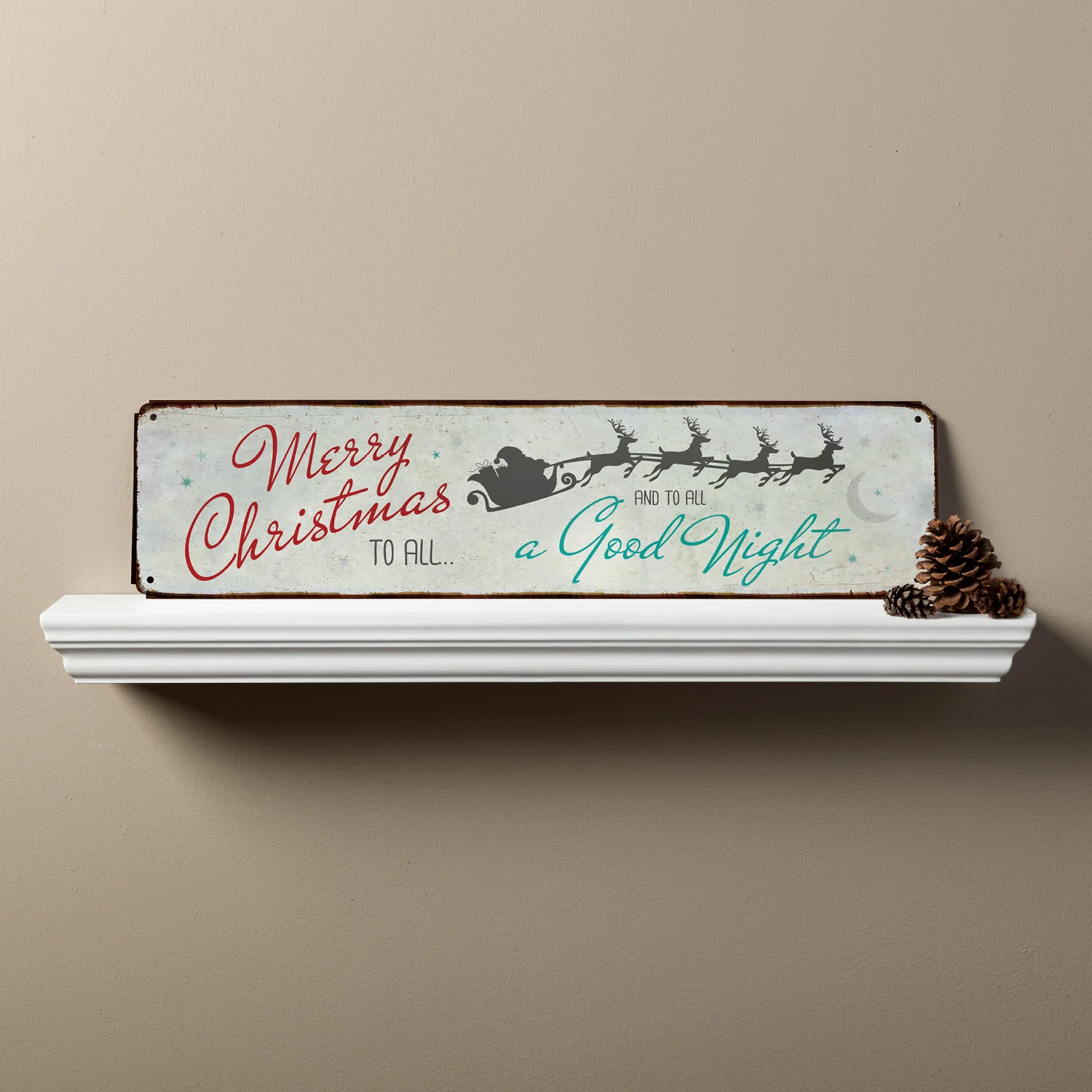 Festive Christmas Street Sign - Image 2
