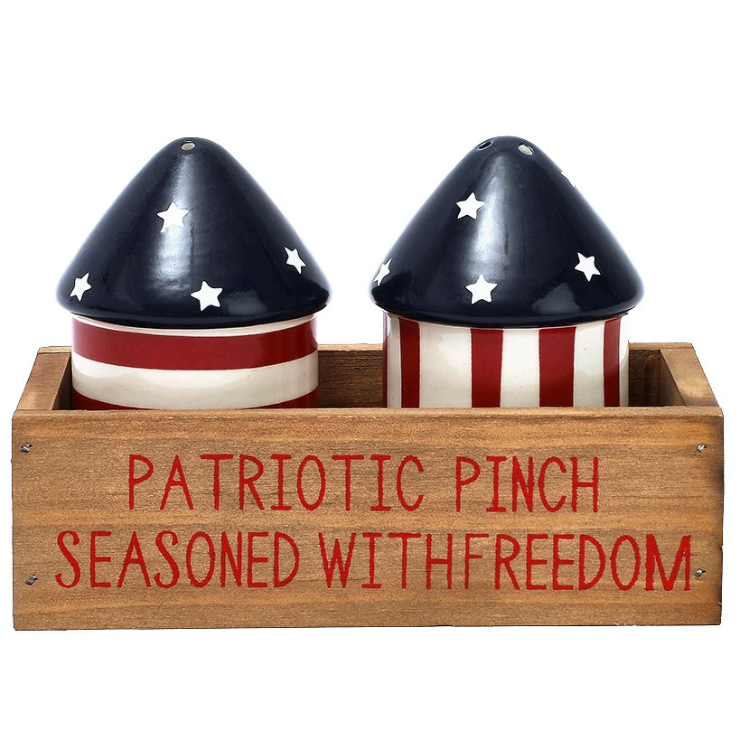 Firecracker Salt and Pepper Shaker Set