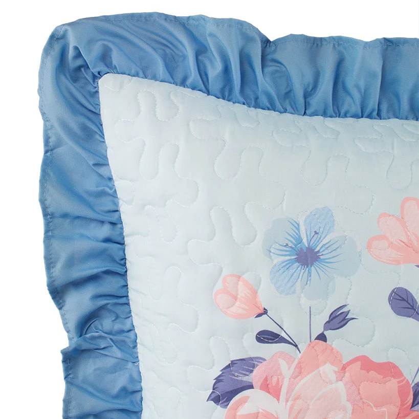 Floral and Hummingbird Sham - Image 2