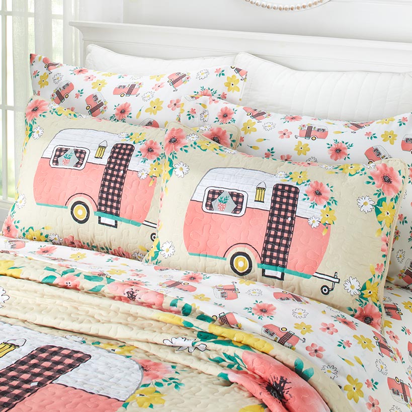 Floral Camper Sham - Image 2