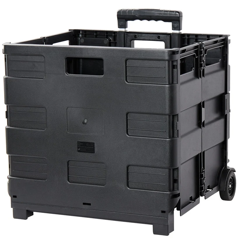 Folding Utility Rolling Cart with Wheels - Image 2