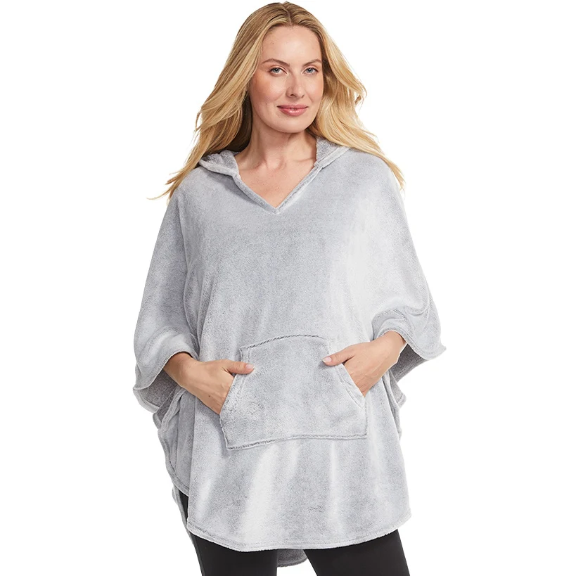 Frosted Plush Ponchos - Image 2