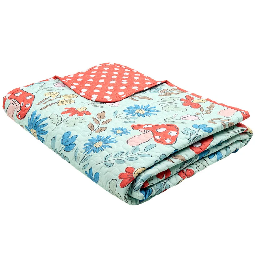 Galloway Mushroom Full/Queen or King Quilt or Sham - Image 2