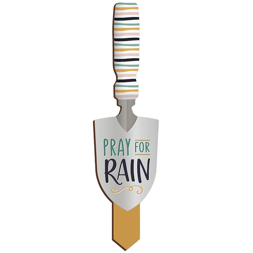 Garden Shovel Sign with Saying – Perfect for Planters and Beds - Image 4