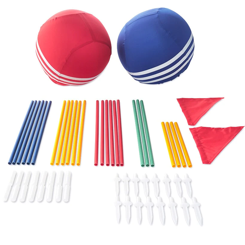 Giant Kick Croquet Game 11 Pc. Outdoor Play - Image 3