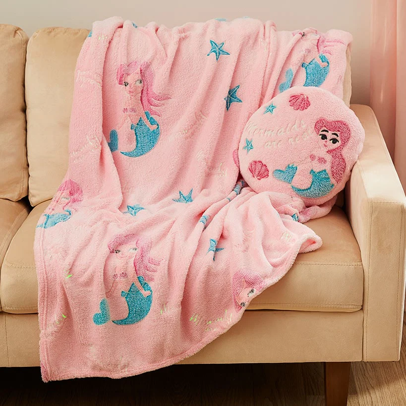 Glow-in-the Dark Blanket for Kids 50" x 60" - Image 8