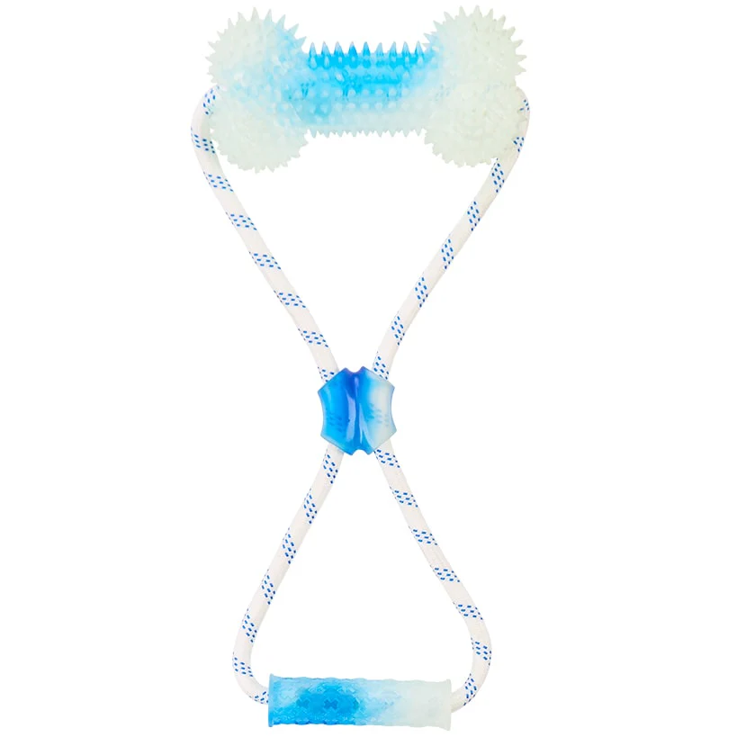 Glow-in-the-Dark Bone Dog Toy - Fetch, Chew, and Tug Fun - Image 4
