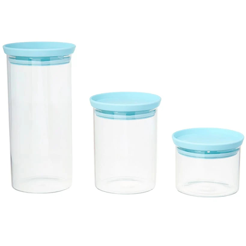 Godinger Glass Food Storage Containers - Set of 3 - Image 6