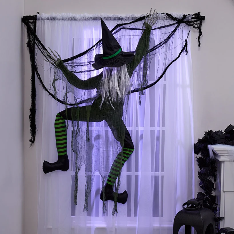 Halloween Creepy Crawler Figures - Witch or Zombie - Image 5