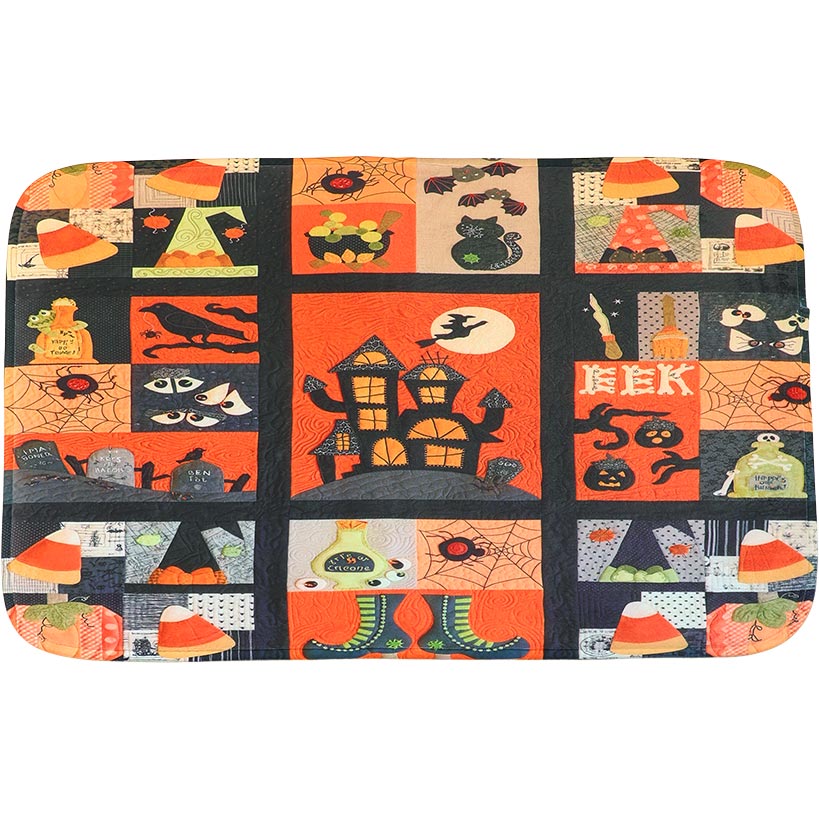 Halloween Patchwork Bath Decor 16-Pc. Set - Image 3