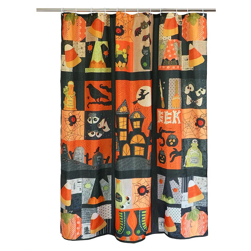 Halloween Patchwork Bath Decor 16-Pc. Set - Image 7