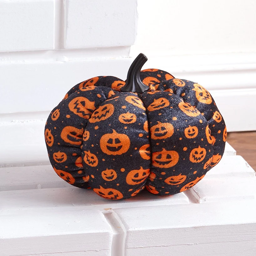 Halloween Plush Pumpkin - Image 3