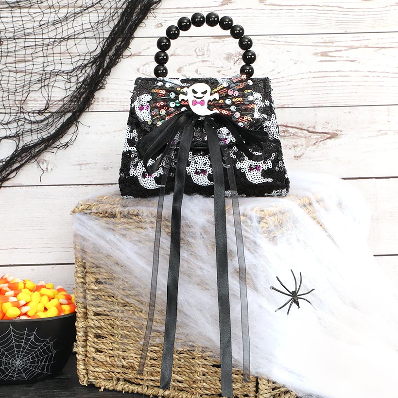 Halloween Sequin Mini Purse - Image 4