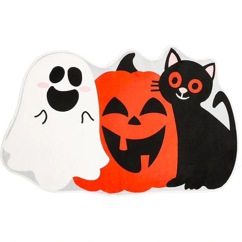 Halloween Themed Novelty Shaped Accent Kitchen Rug with Non-Skid Backing - Image 7
