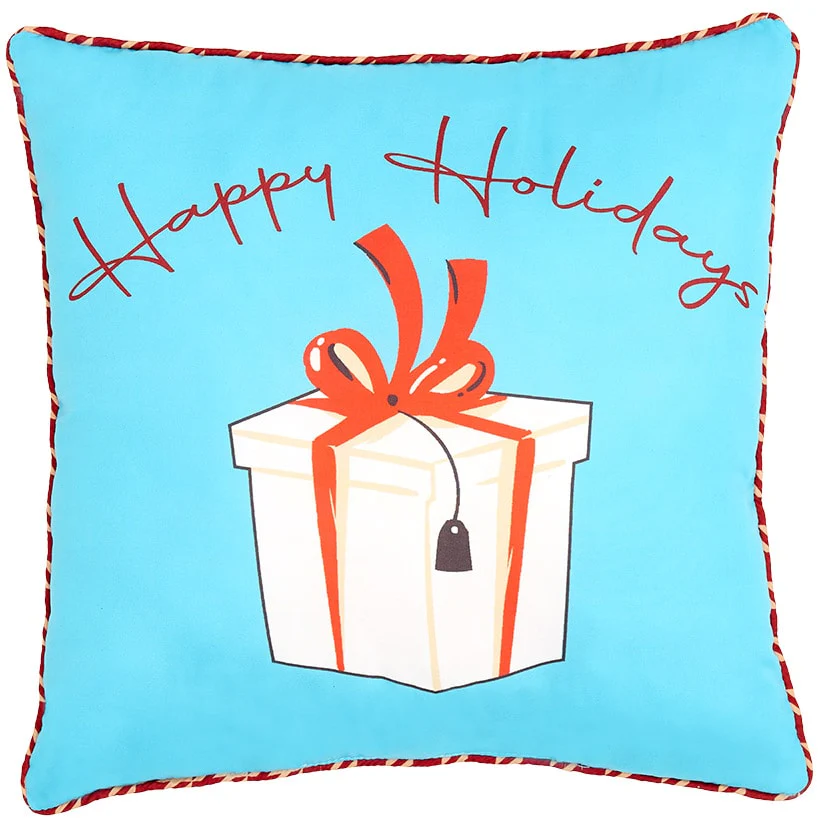 Happy Holidays Decorative Pillow - Image 2