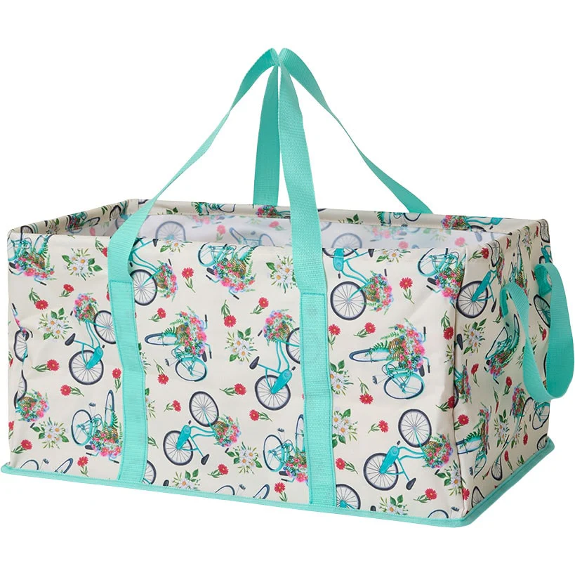 Heavy-Duty All Purpose Patterned Tote Bags - Set of 3 - Image 8