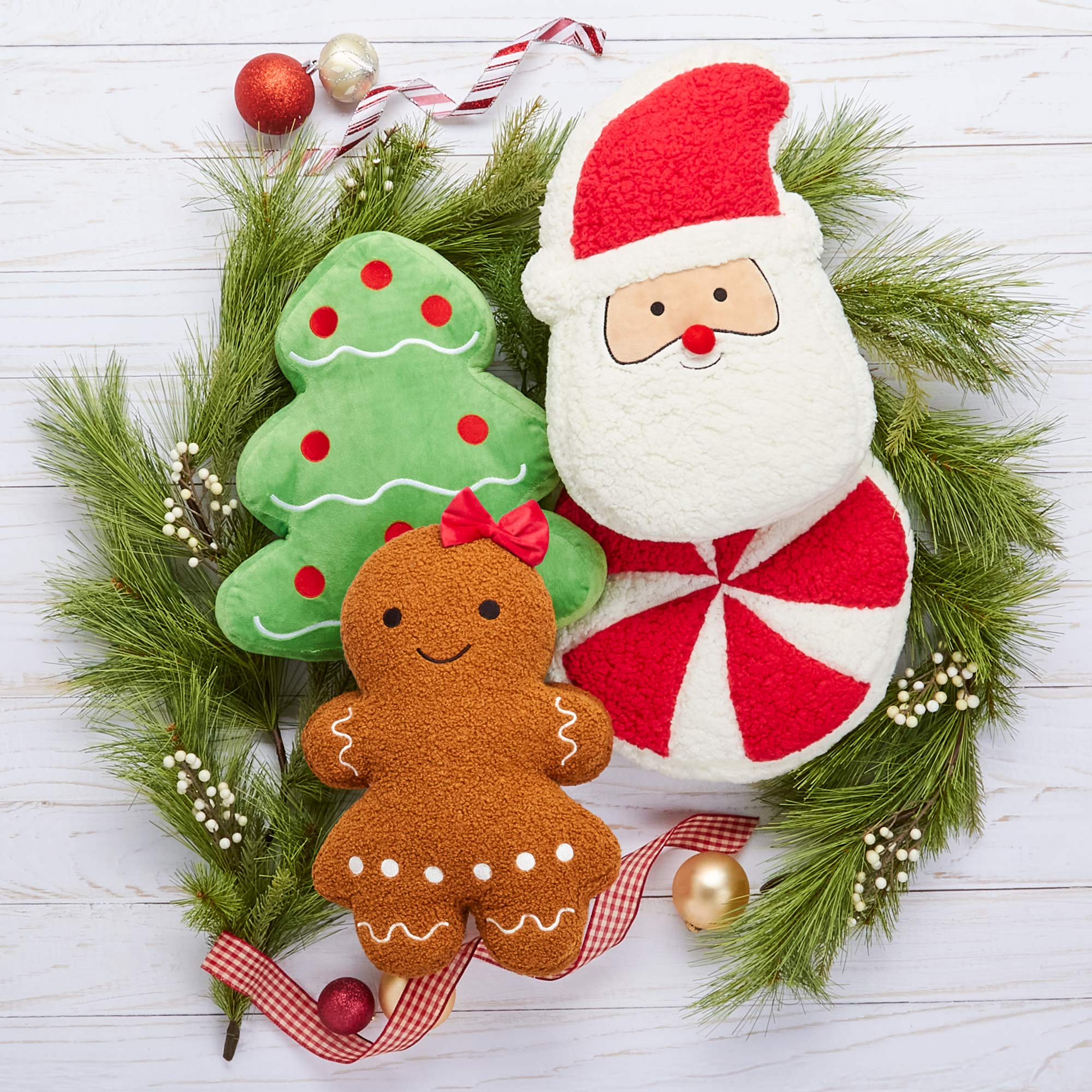 Holiday Character Shaped Decorative Pillow - Image 3