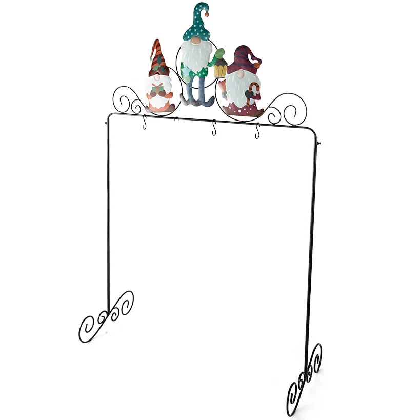 Holiday Gnome Standing Stocking Holder - Image 5