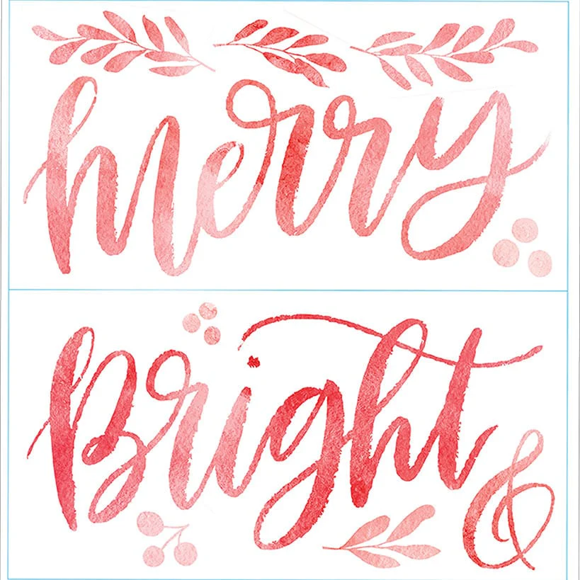 Holiday Sentiment Decal Wall Art - Image 5