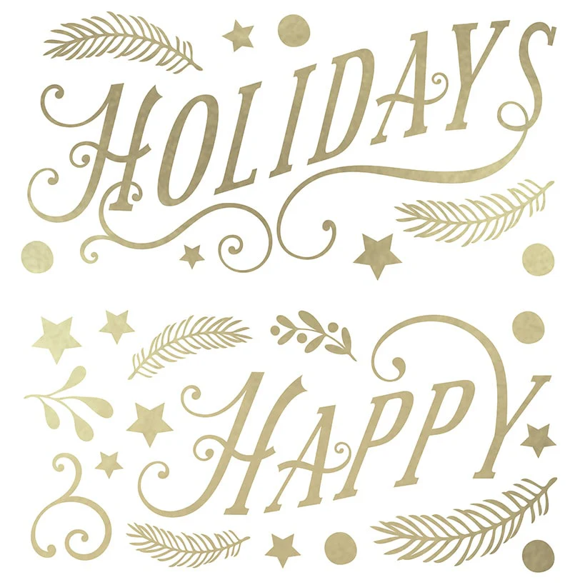 Holiday Sentiment Decal Wall Art - Image 6